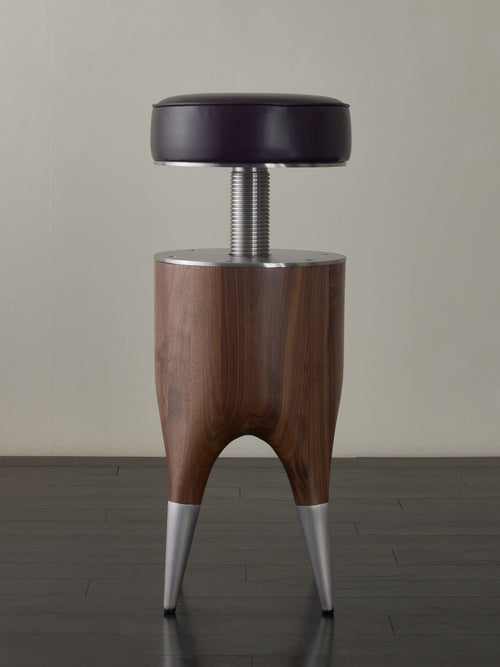 BCW Molar Stool - Satin Nickel